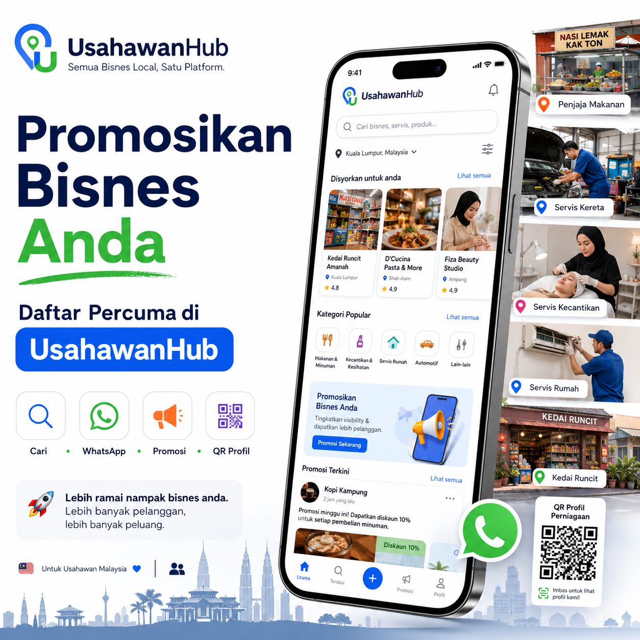 UsahawanHub App Screenshot 1