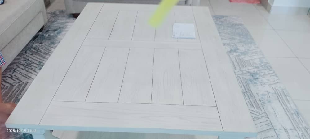 Meja sebelum servis cermin - Project 3